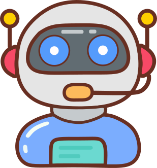 Blue Bot Icon